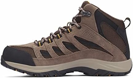 Columbia men's Crestwood Mid Waterproof Hiking Shoe - Image 8