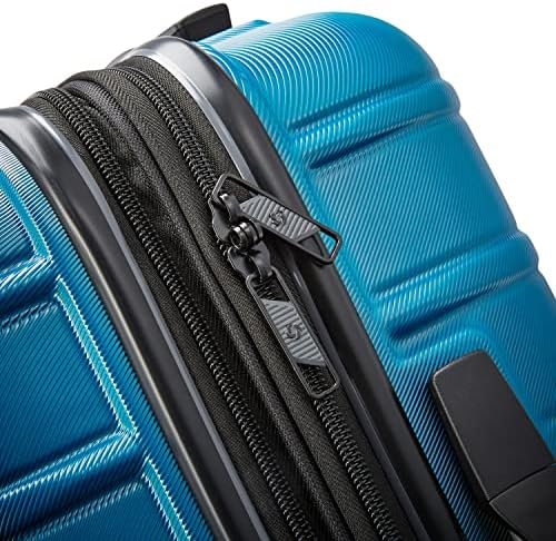 Samsonite Omni 2 Hardside Expandable Luggage with Spinner Wheels, Caribbean Blue... - Image 8