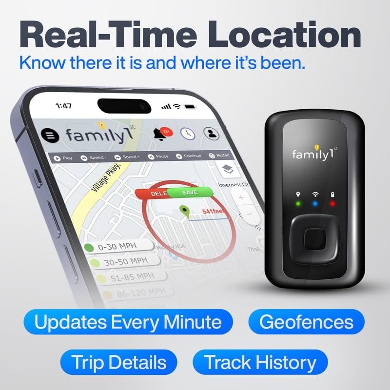 Portable Automobile Gps Trackers for Vehicles, Cars, Loved Ones, Real Time Track... - Image 5