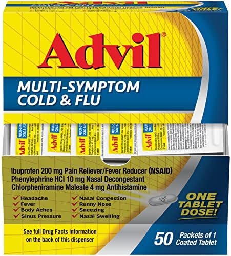 Advil Multi Symptom Cold and Flu Medicine, Cold Medicine for Adults with Ibuprof... - Image 2