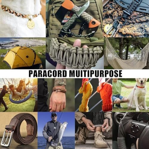 1000Ib Paracord Rope - 100ft / 200ft / 500ft / 1000ft 4mm,12 Strand Parachute Sp... - Image 6