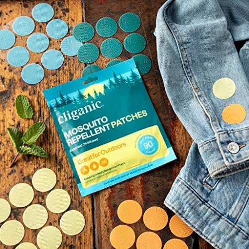 Cliganic Mosquito Repellent Stickers (90 Pack) - Patches for Kids & Adults, Natu... - Image 3