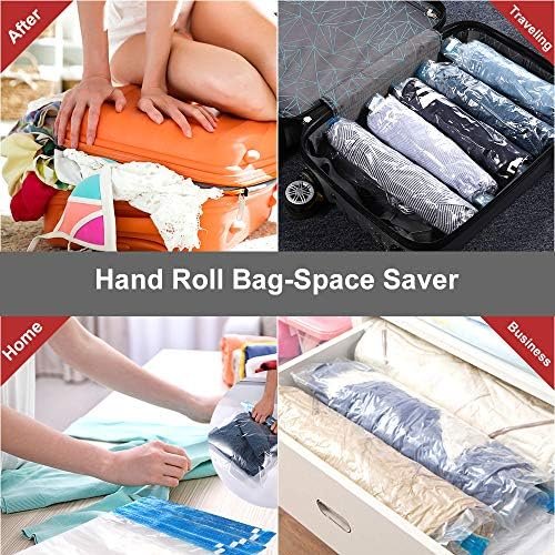 Compression Bags - Travel Accessories - 10 Pack Space Saver Bags - No Vacuum or ... - Image 7