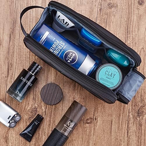 ZEEMO Toiletry Bag for Men, Extra Large Water-resistant Dopp Kit with Double Sid... - Image 7