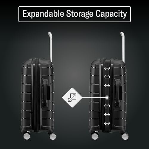 Samsonite Freeform Hardside Expandable with Double Spinner Wheels, Checked-Large... - Image 6
