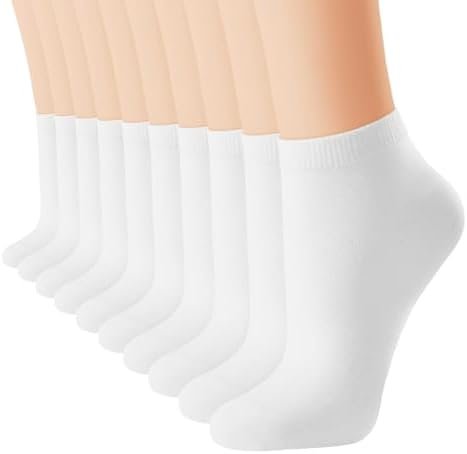 J-BOX Ankle Socks for Women Thin Socks Women's Cotton Athletic Socks Casual Low ... - Image 2