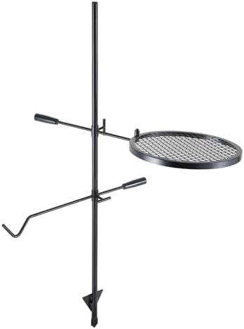 VEVOR Swivel Campfire Grill, Fire Pit Grill Grate over Fire Pits, Heavy Duty Ste... - Image 5
