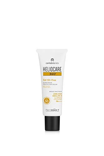 Heliocare 360 Oil-Free Gel SPF 50 50ml / Gel Sunscreen For Face/Daily UVA UVB Vi... - Image 3