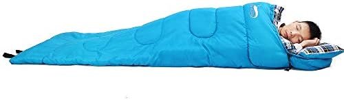 Desert & Fox Cotton Flannel Sleeping Bags with Pillow, 4 Season Warm & Cold Weat... - Image 8