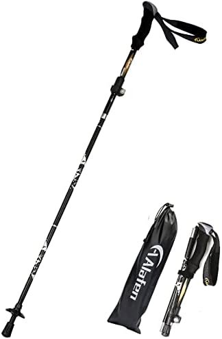 Aluminum Collapsible Ultralight Travel Trekking Hiking Pole for Men and Women - Image 2