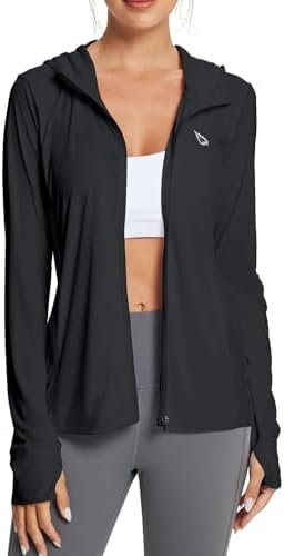 BALEAF Women's UPF 50+ Sun Protection Shirts SPF Jacket UV Cooling Hoodie Long S... - Image 2