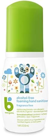 Babyganics Alcohol-Free Foaming Hand Sanitizer, On-The-Go, Fragrance Free, 1.69 ... - Image 2