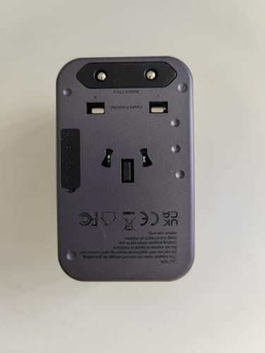 Universal Travel Adapter, VINTAR 75W GaN International Plug Adapter with 3 USB-C... - Image 9