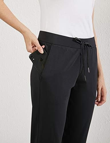 AJISAI Petite/Regular Women's 7/8 Joggers Travel Pants with Pockets Lounge Casua... - Image 6