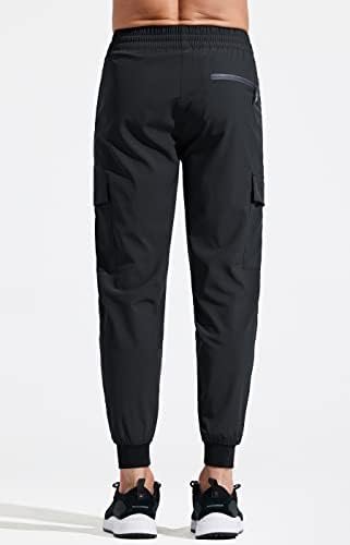 Libin Men's Lightweight Joggers Quick Dry Cargo Hiking Pants Track Running Worko... - Image 3