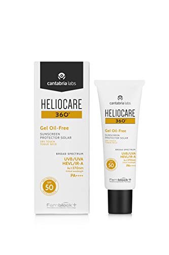 Heliocare 360 Oil-Free Gel SPF 50 50ml / Gel Sunscreen For Face/Daily UVA UVB Vi... - Image 2