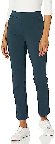 Briggs New York Women's Super Stretch Millennium Welt Pocket Pull on Career Pant... - Image 2