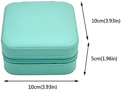 Mini Jewelry Travel Case,Small Travel Jewelry Organizer, Portable Jewelry Box Tr... - Image 4