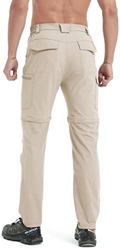 Men's Hiking Pants Convertible Zip Off Lightweight Waterproof Quick Dry Outdoor ... - Image 9