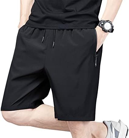 Boys Running Shorts Quick Dry Lightweight Athletic Shorts with Zipper Pockets fo... - Image 7