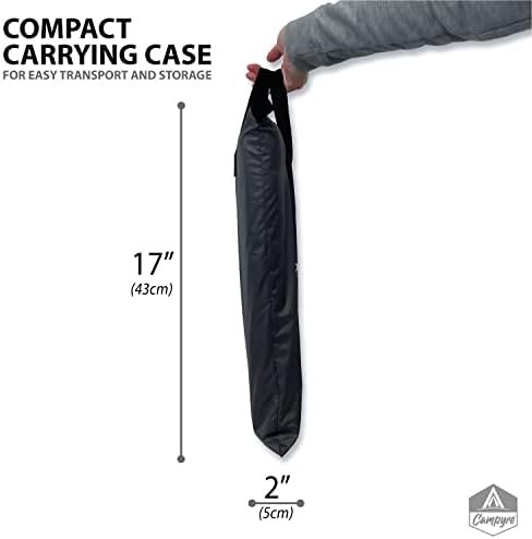 Tent & RV Camping Organizer with Zippered Flap, 9-Shelf Storage. Tent Organizer,... - Image 10
