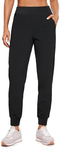 CRZ YOGA Womens Joggers Pants with Pockets Lightweight Workout Travel Casual Gol... - Image 2
