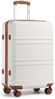 Kono 20'' Carry on Luggage Lightweight with Spinner Wheel TSA Lock Hardside Lugg... - Image 2