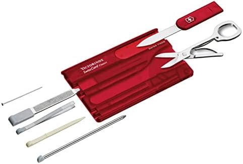 Victorinox Swiss Army Swiss Card, Translucent Ruby - Image 2