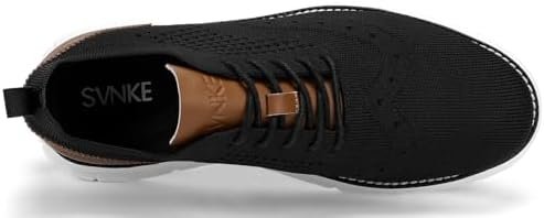 Men's Casual Dress Oxfords Shoes Breathable Knit Leisure Fashion Sneakers Lightw... - Image 6