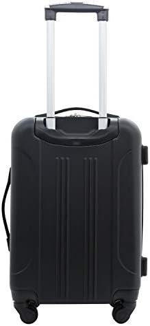 Travelers Club Chicago Hardside Expandable Spinner Luggage, Black, 5 Piece Set - Image 6
