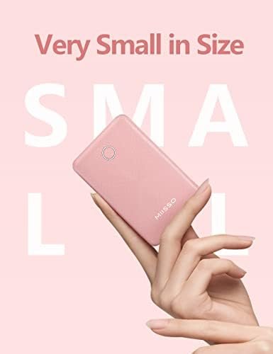 6000mah Ultra Slim Built in Cables Power Bank, Card Size Built in USB C Cords Ba... - Image 5