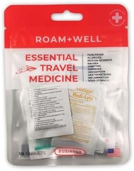 Essential Travel Medicine Kit, OTC Travel Medication, TSA Approved (Business | 1... - Image 2
