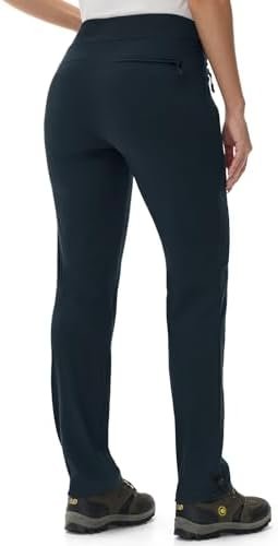 Rdruko Women's Hiking Pants Quick Dry Lightweight Water Resistant Outdoor Pants ... - Image 3