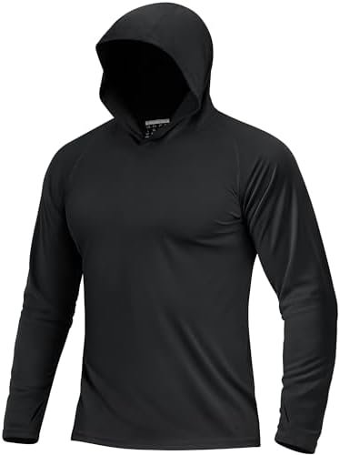 Boladeci Men's UPF 50+ Sun Protection Hoodie Shirts Long Sleeve Fishing Shirts S... - Image 2