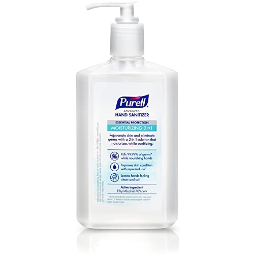 Purell 2in1 Moisturizing Advanced Hand Sanitizer Gel, 12 oz Pump Bottle (Pack of... - Image 3