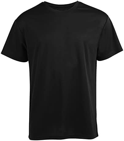 5 Pack Men’s Quick Dry T-Shirts Sport Short Sleeve Tennis Active Athletic Perfor... - Image 4