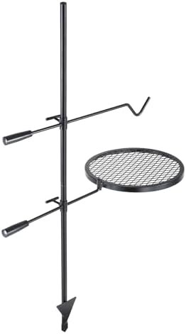 VEVOR Swivel Campfire Grill, Fire Pit Grill Grate over Fire Pits, Heavy Duty Ste... - Image 4