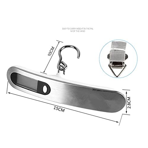 Luggage Scale,Weight Scale Portable Electronic Scale LCD Digital Luggage Scale H... - Image 3