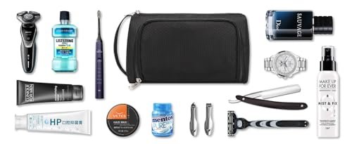 CUBETASTIC Small Toiletry Bag for Men - Travel Toiletry Organizer Dopp Kit, Wate... - Image 10