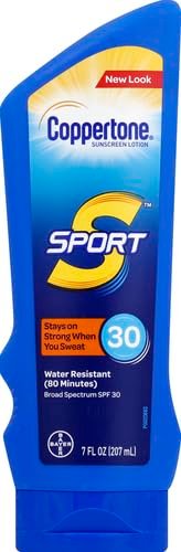 Coppertone SPORT Sunscreen SPF 30 Lotion, Water Resistant Sunscreen, Body Sunscr... - Image 3