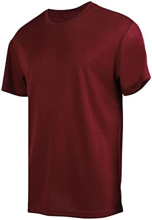 5 Pack Men’s Quick Dry T-Shirts Sport Short Sleeve Tennis Active Athletic Perfor... - Image 6