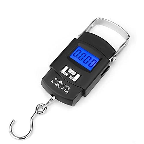 Portable Luggage Scale 50kg Electronic Digital Suitcase Travel Bag Hanging Weigh... - Image 2