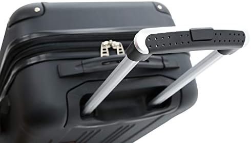 Travelers Club Chicago Hardside Expandable Spinner Luggage, Black, 5 Piece Set - Image 9