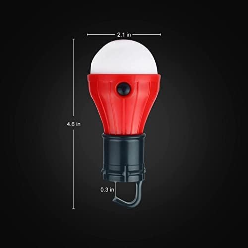 LED Camping Tent Lantern, Portable Outdoor Waterproof Emergency Light Bulb, Batt... - Image 9