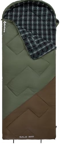 KingCamp Sleeping Bag for Adults, Winter | Flannel Lined Cold Weather 3-4 Season... - Image 10