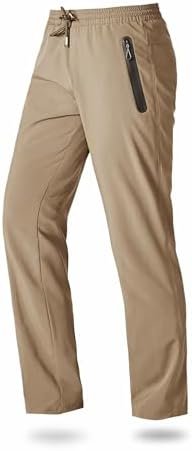 Boladeci Men's Hiking Pants Lightweight Quick Dry Elastic Waist with Drawstring ... - Image 2