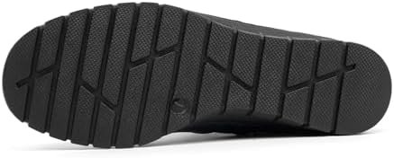 VJH confort Women’s Ankle Boots, Comfort Round Toe Lightweight Wedge Chelsea Boo... - Image 5