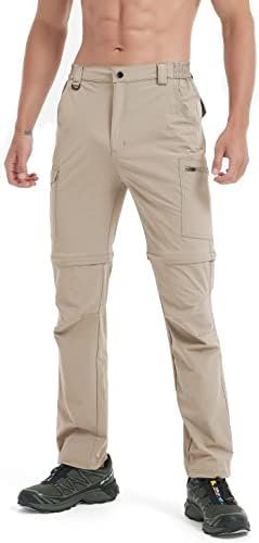 Men's Hiking Pants Convertible Zip Off Lightweight Waterproof Quick Dry Outdoor ... - Image 8