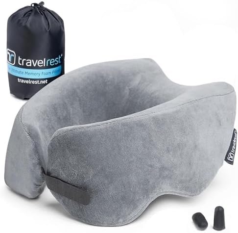 TRAVELREST Nest Memory Foam Travel Pillow & Neck Pillow - Advanced Neck Support ... - Image 2