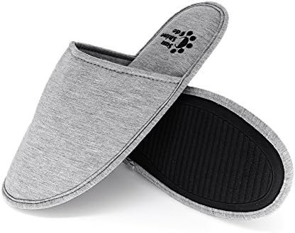 Sunshine Code Women's Memory Foam Cotton Washable Slippers with Matching Travel ... - Image 2